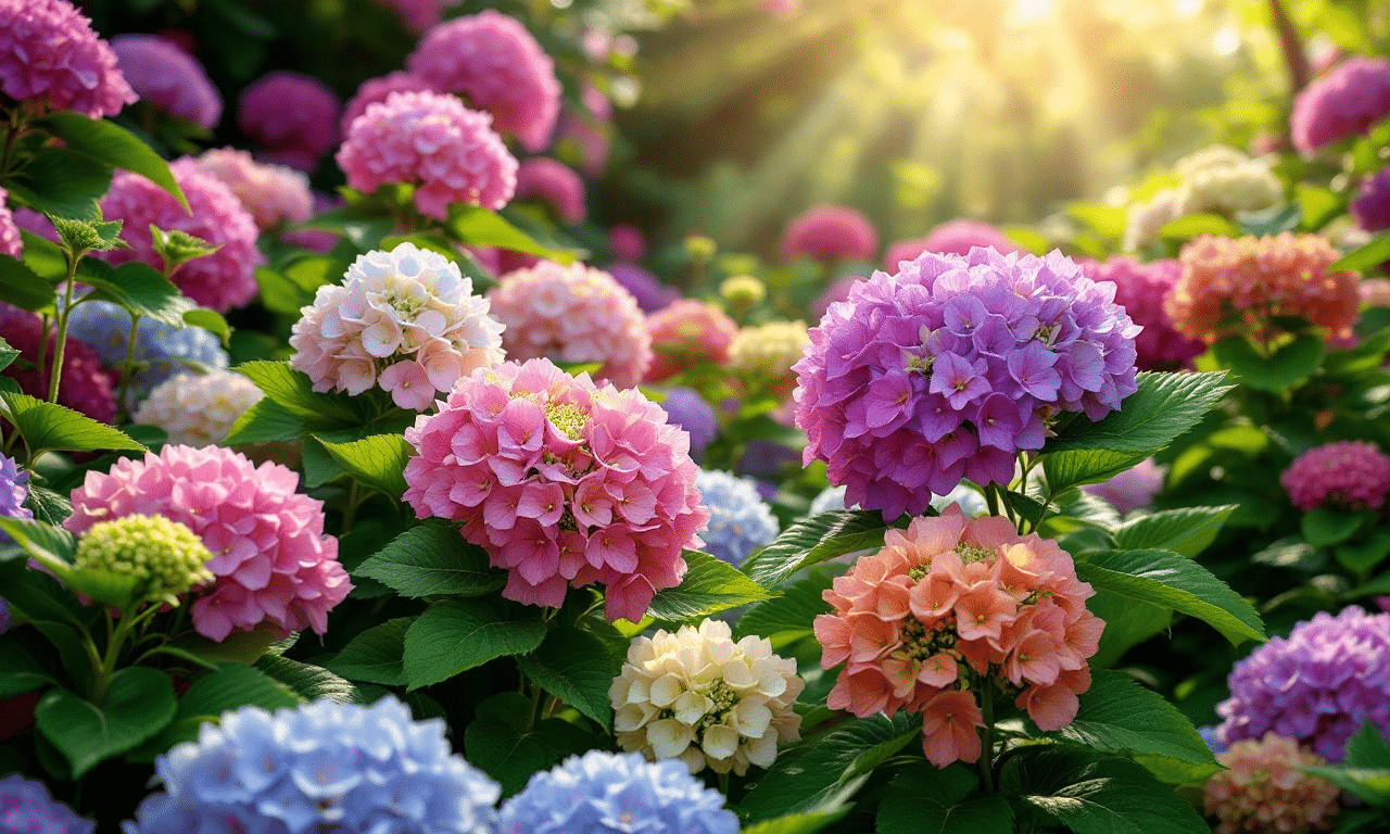 De bloei van de hortensia: Hoe je prachtige bloemen het hele seizoen krijgt