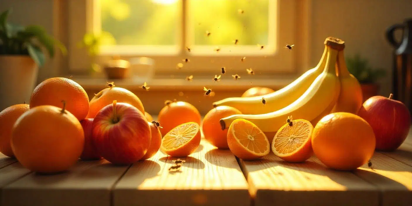 Waarom fruitvliegjes altijd terugkomen + de definitieve oplossing die werkt