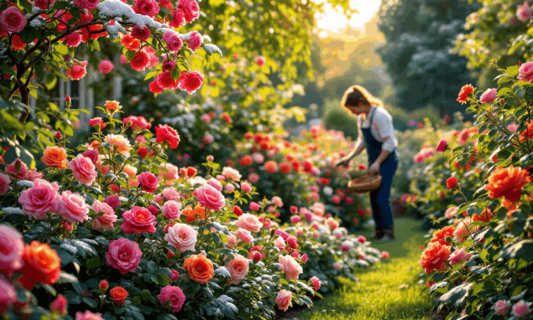 Rozen in je tuin: tips voor groei en bloei het hele jaar door