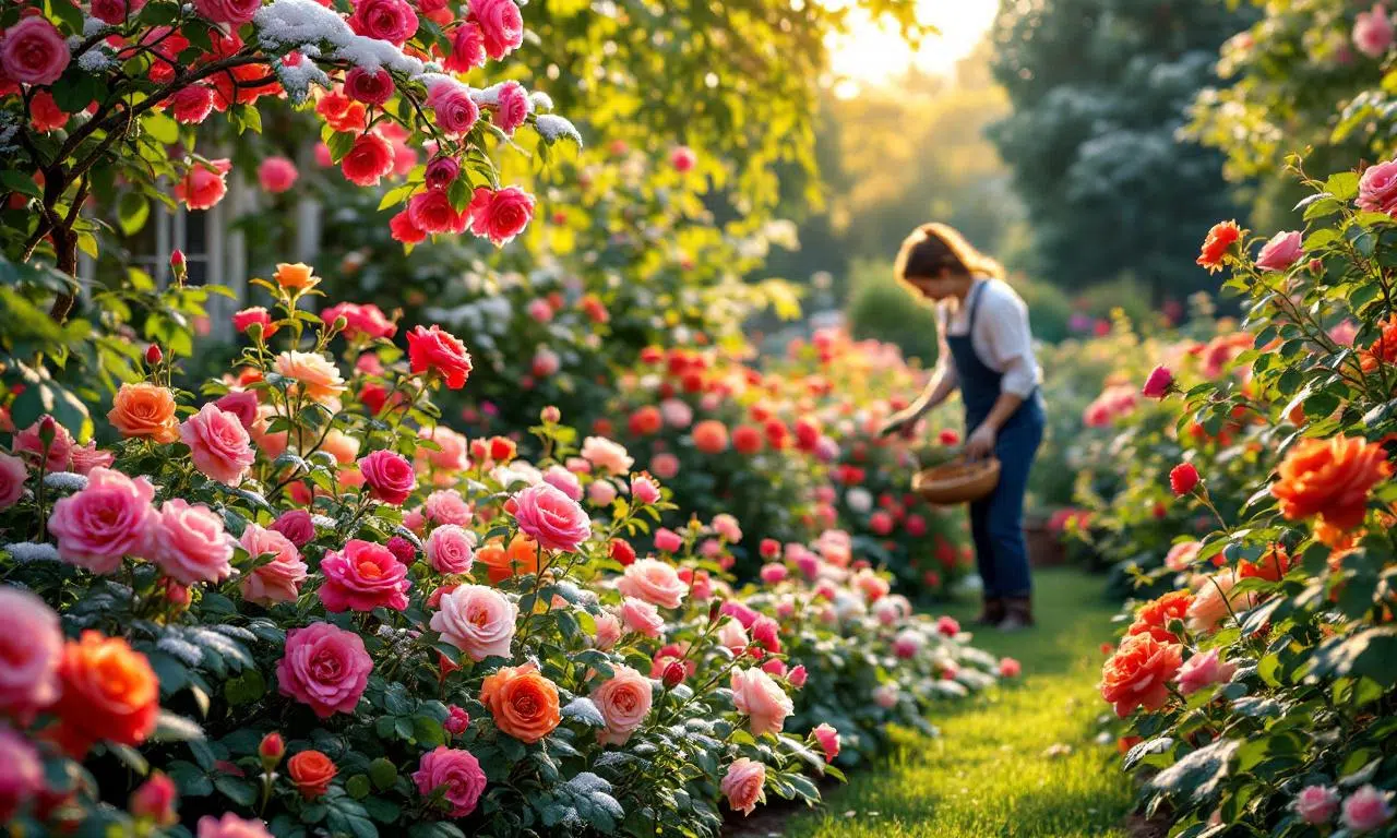 Rozen in je tuin: tips voor groei en bloei het hele jaar door