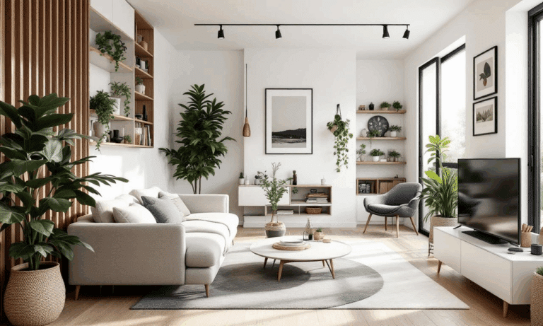 Hoe je een klein appartement kunt transformeren tot een praktische en stijlvolle ruimte